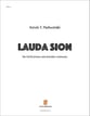 Lauda Sion SATB choral sheet music cover